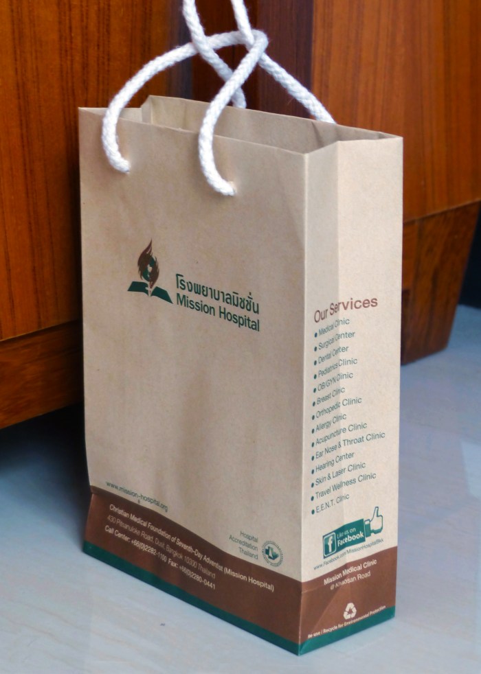 Mission hospital bag