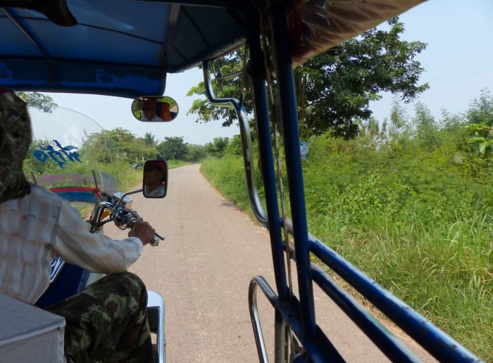 Tuk Tuk to first hotel