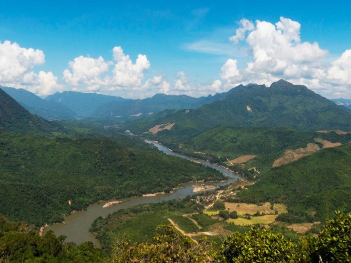 Looking west from the top