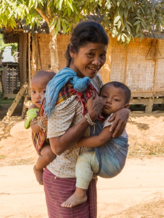 Woman in the village