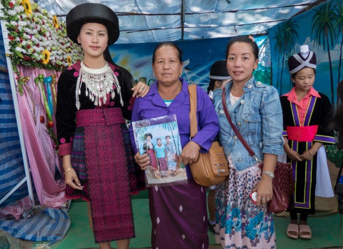 Beautiful daughter and family