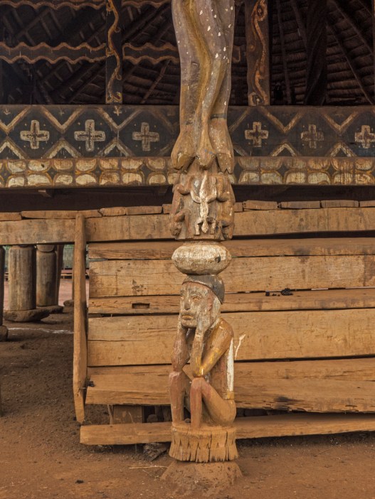 Snake eating a frog reminds us to share with others