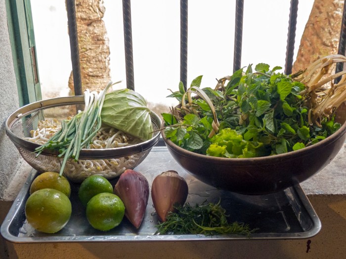 Herbs and Fresh veggies to add to soup