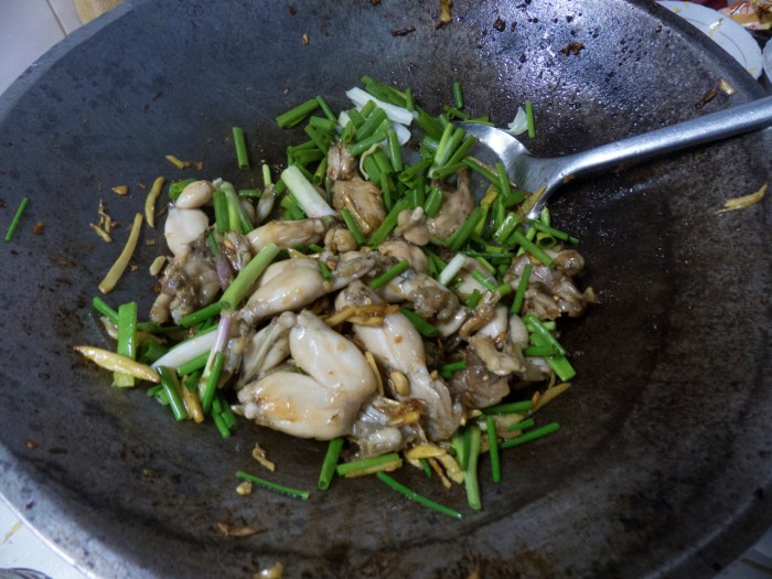 Frog Legs with Ginger