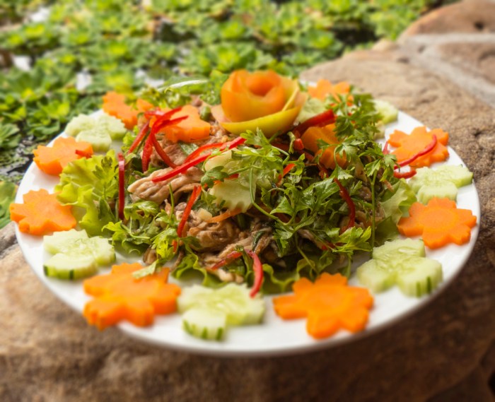 Chicken and Banana Flower Salad