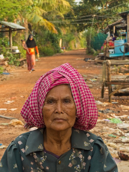 Khmer Woman in village