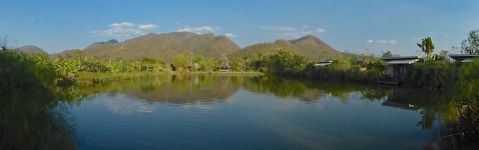 View of Lake at Bueng Pai Farm