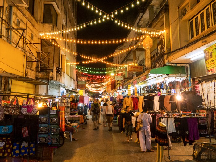 Night market near our hotel