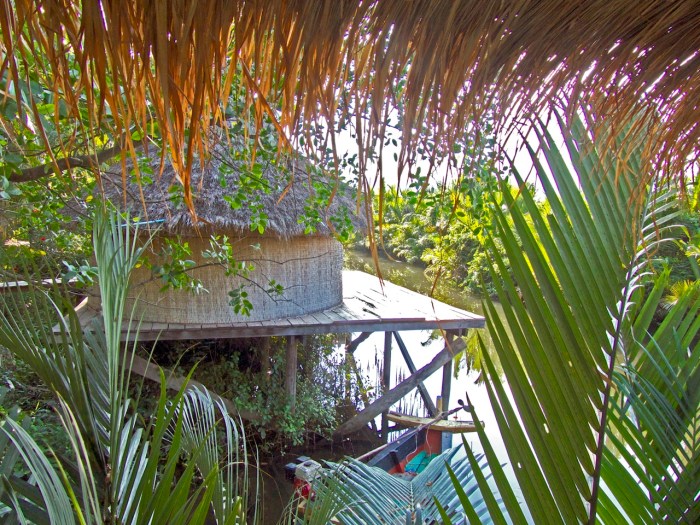 Our little Yurt on the platform