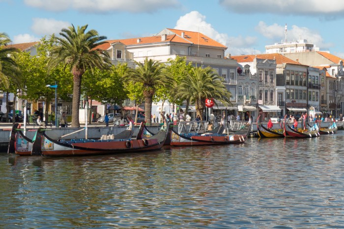The gondolas of Aviero