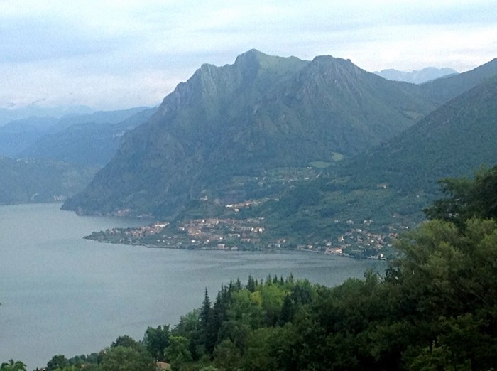 Beautiful Lake Iseo in Italy